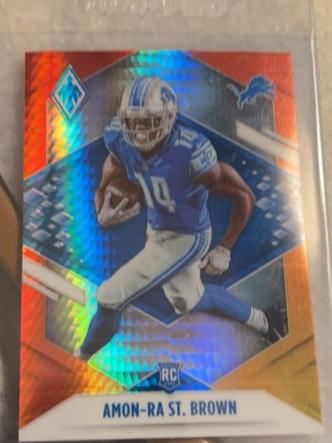 2021 Panini Phoenix Football Amon-Ra St. Brown - Detroit Lions Base Set #131