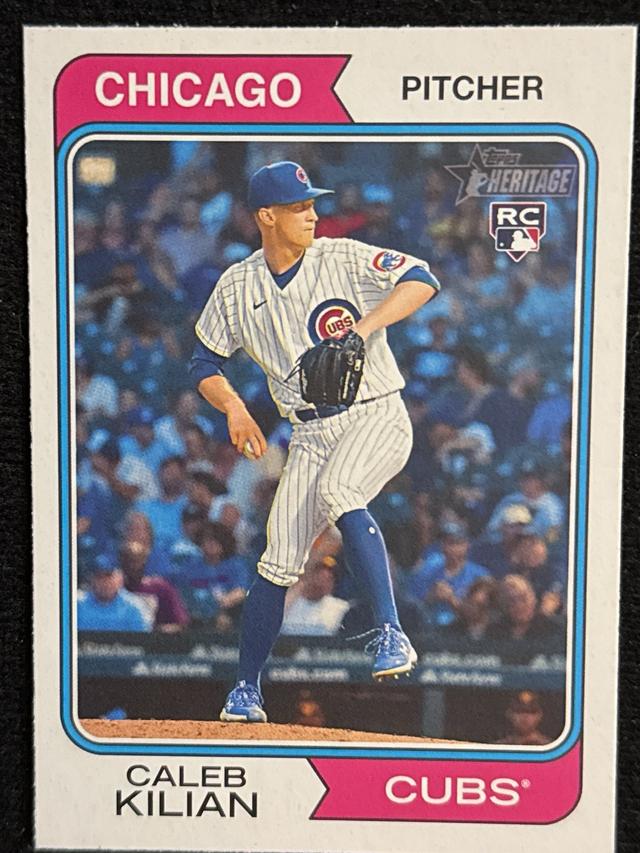 2023 Topps Heritage Caleb Kilian BASE #92