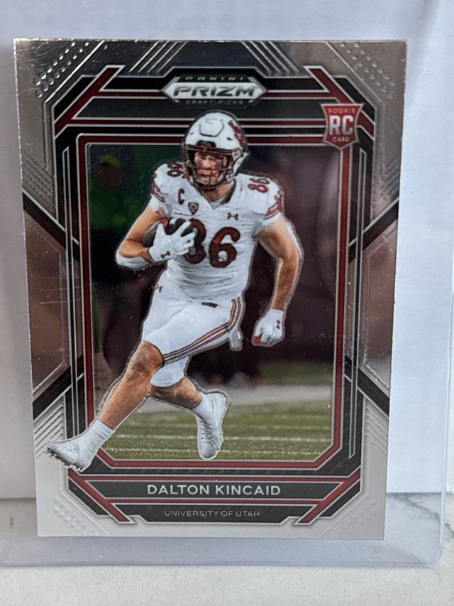 2023 Panini Prizm Draft Picks Football Dalton Kincaid Base Set #157