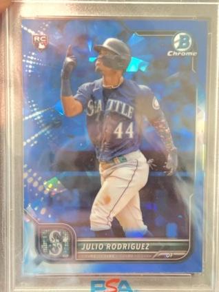 2022 Bowman Chrome Sapphire Julio Rodriguez ﻿Base Set #48