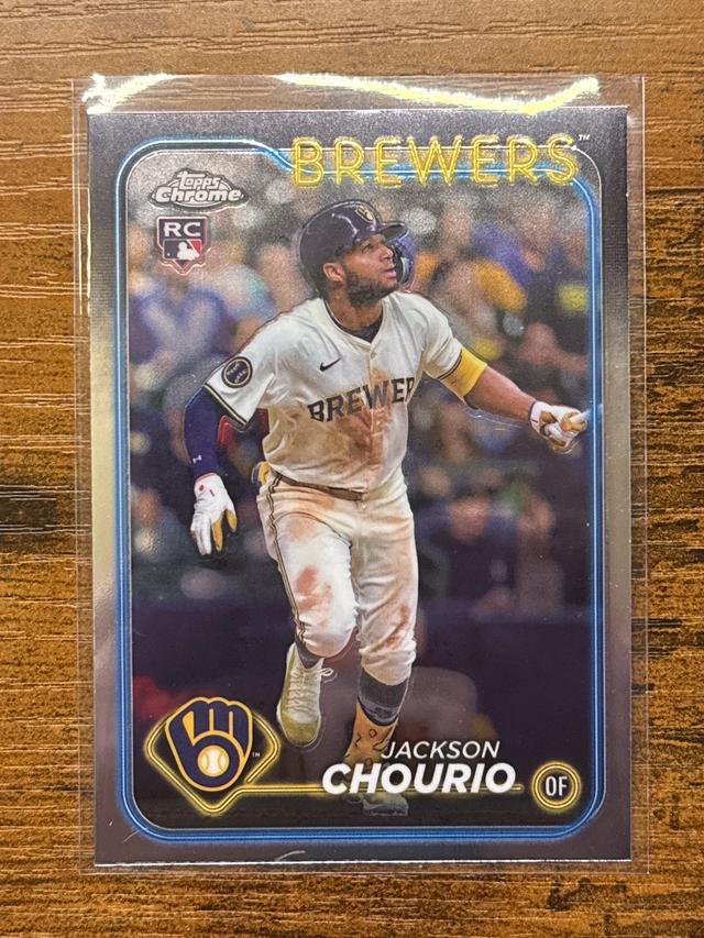 2024 Topps Chrome Update Jackson Chourio ﻿RC #USC18