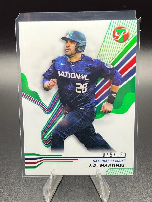 2024 Topps Pristine J.D. Martinez All-Star Game Green Refractor /150 #251