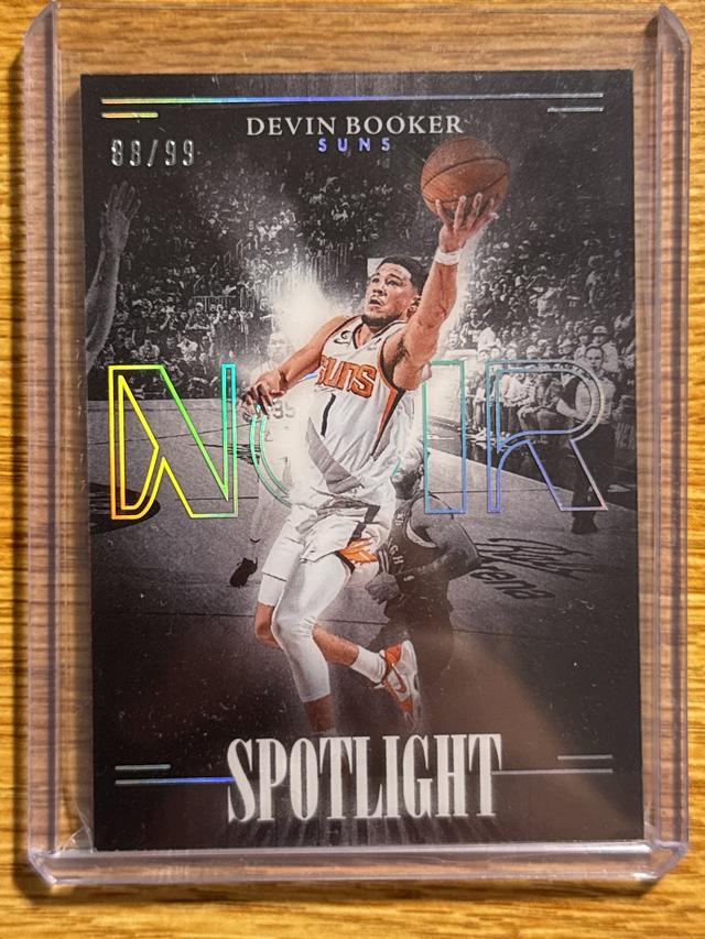 2023-24 Panini Noir Basketball Devin Booker Spotlight #3 88/99 Suns