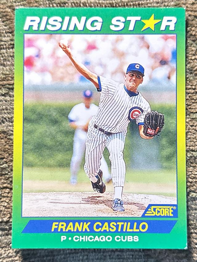 1992 Score Rising Stars Frank Castillo ﻿RisingStars #61