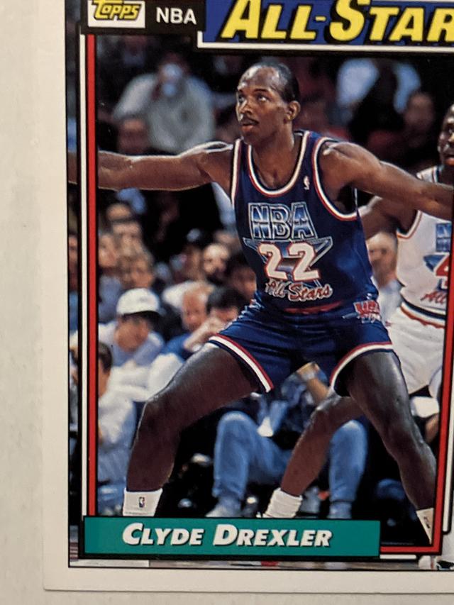 1992 Topps Basketball Clyde Drexler ﻿Base #102