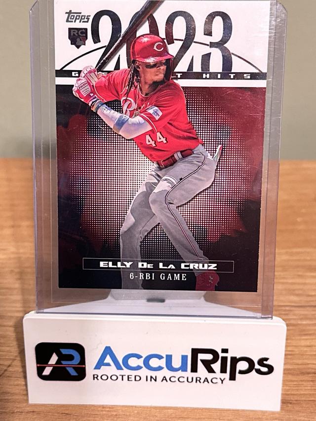 2024 Topps Series 1 Elly De La Cruz 2023 GREATEST HITS #23GH-25