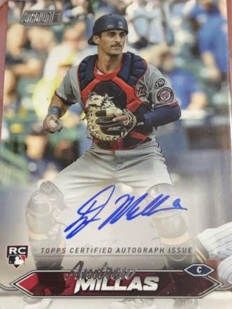 2024 Topps Stadium Club Andrew Millas Base Autographs #SCBA-AMI