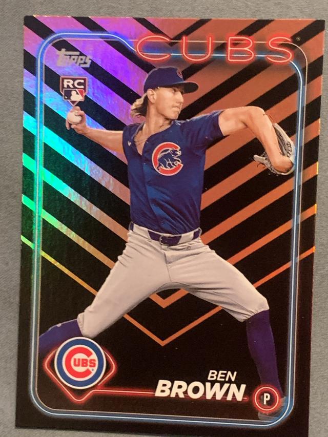 2024 Topps Update Series Ben Brown ﻿Base Set Holiday #US183