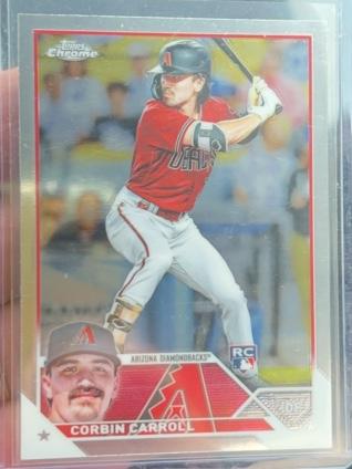 2023 Topps Chrome Corbin Carroll BASE CARDS I #95