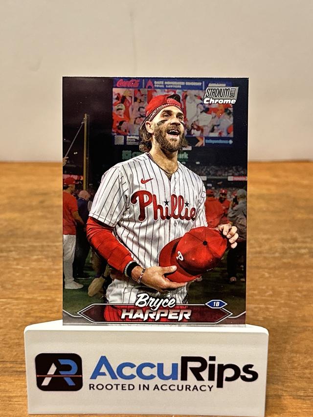 2024 Topps Stadium Club Bryce Harper Chrome #291