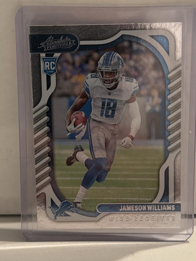 2022 Panini Absolute Jameson Williams Base Set #108