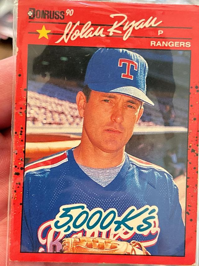 1989 Topps Nolan Ryan Base Set #530