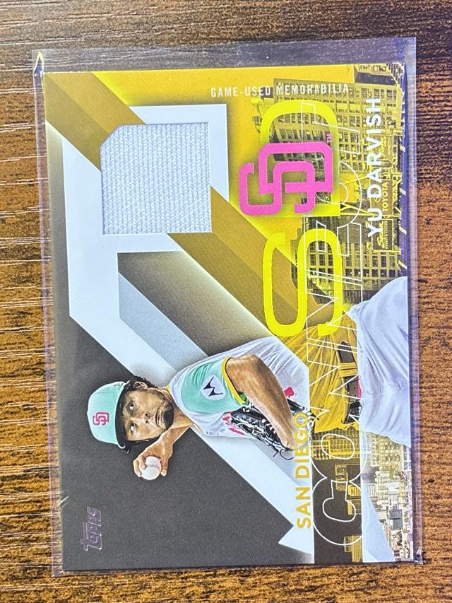 2024 Topps Series 2 Yu Darvish City Connect Swatch Collection #CC2-YD Padres