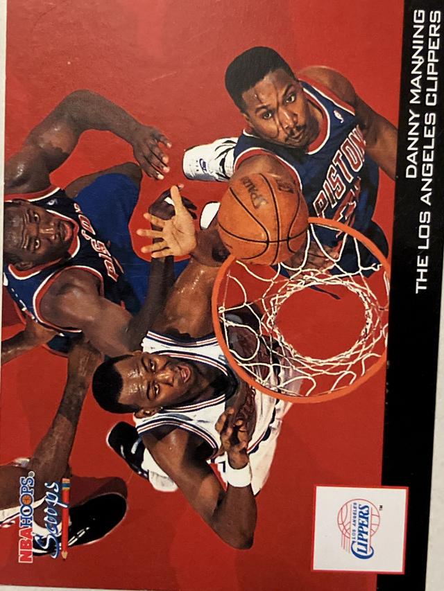 1993-94 NBA Hoops Danny Manning  ﻿Scoops #HS12