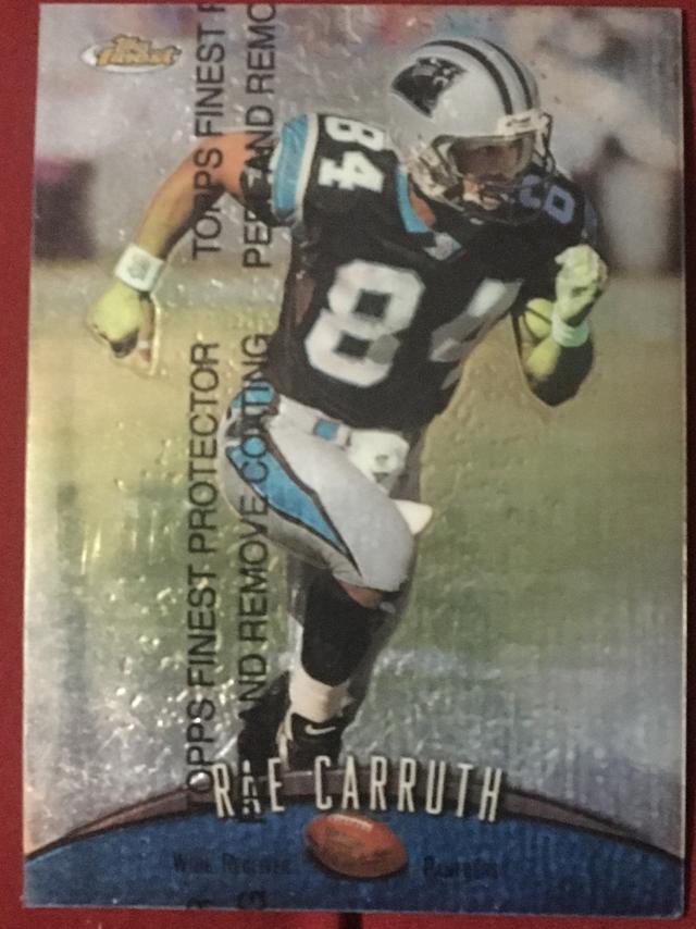 1998 Topps Finest Rae Carruth ﻿Series 1 #33