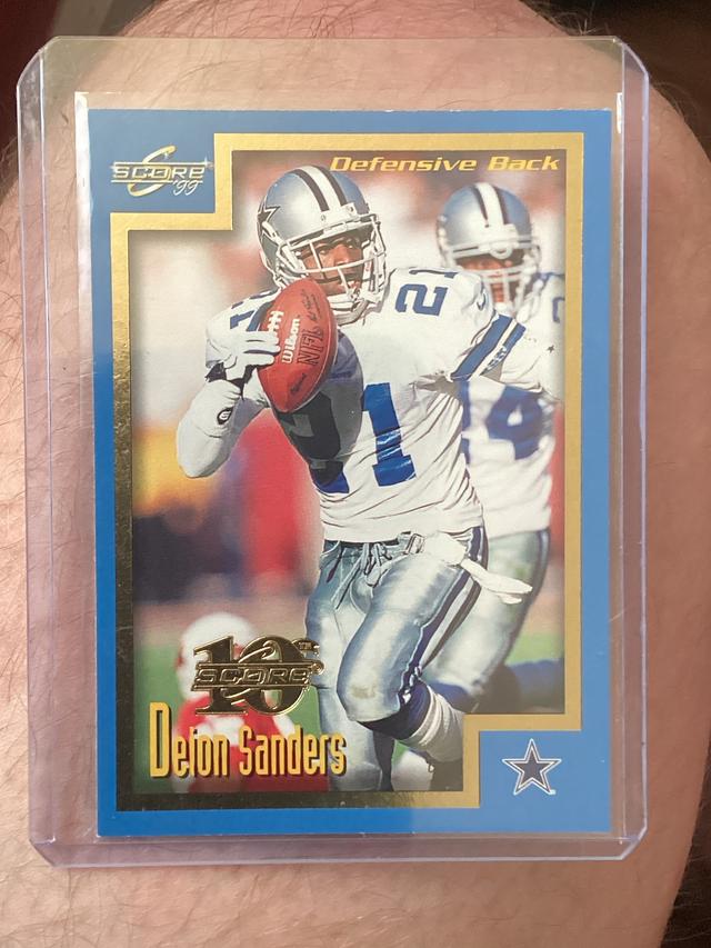 1999 Score Football Deion Sanders ﻿Base Set #67