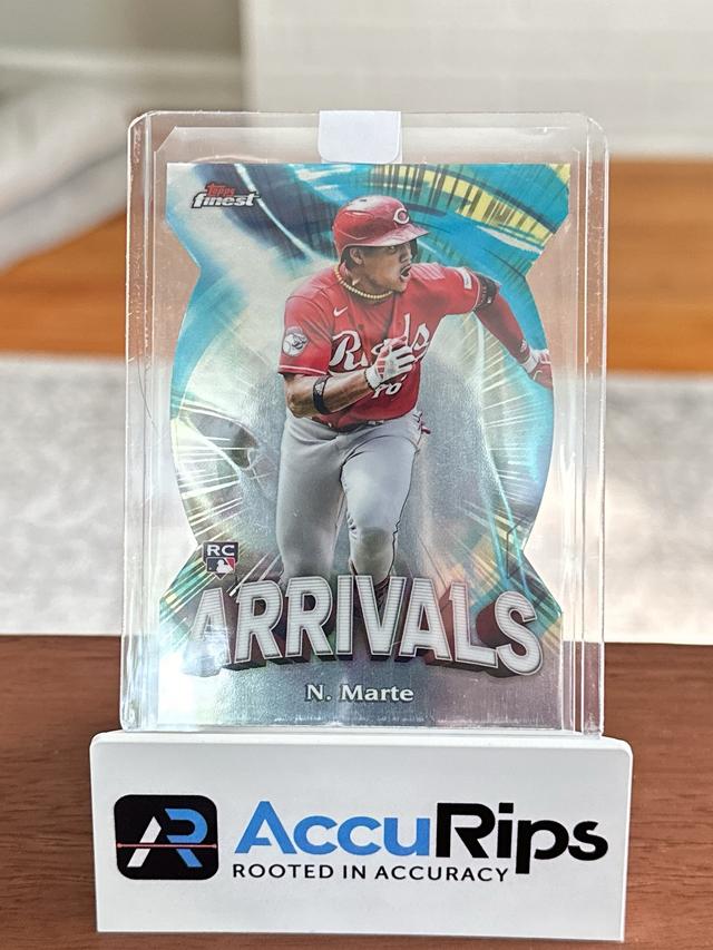 2024 Topps Finest Noelvi Marte Arrivals Checklist #A-10