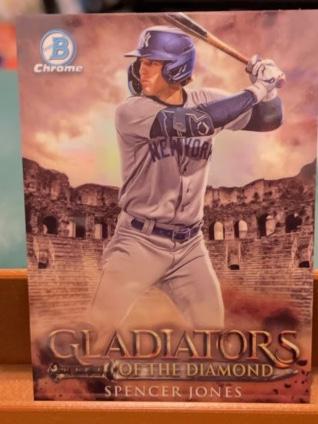 2024 Bowman Spencer Jones GLADIATORS OF THE DIAMOND #GOTD-17