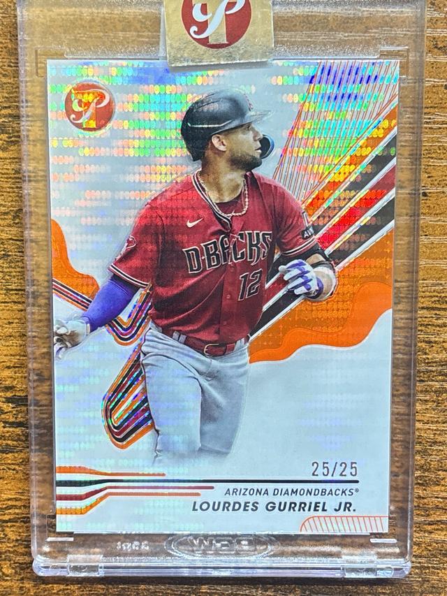 2024 Topps Pristine Lourdes Gurriel Jr. Orange 25/25 #89 Diamondbacks Bookend