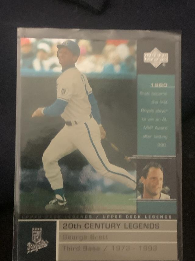 2000 Upper Deck Legends George Brett 20th Century Legends #121