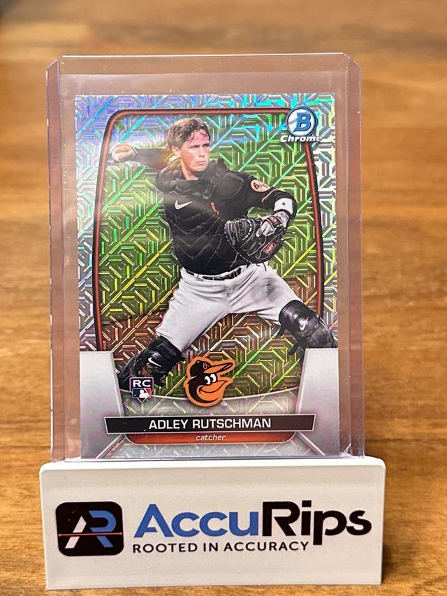 2023 Bowman Chrome Mega Adley Rutschman Base Chrome Veterans & Rookies #40