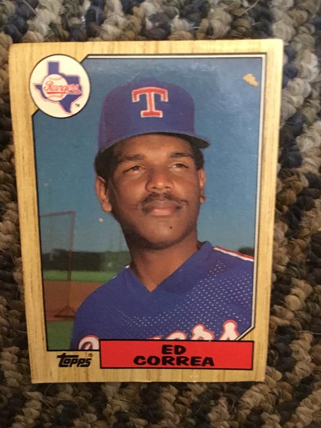 1987 Topps Ed Correa Base Set #334