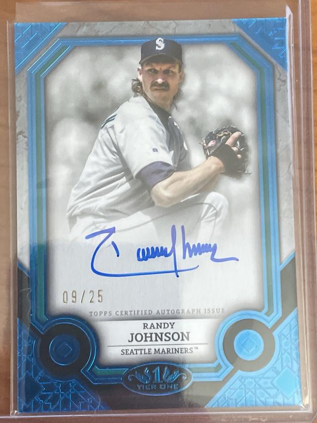 2024 Topps Tier One Randy Johnson Tier One Autographs Checklist #T1A-RJ