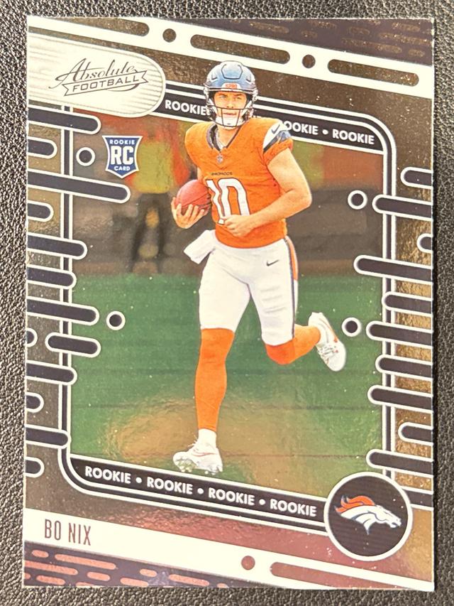 2024 Panini Absolute Football Bo Nix Rookies #112