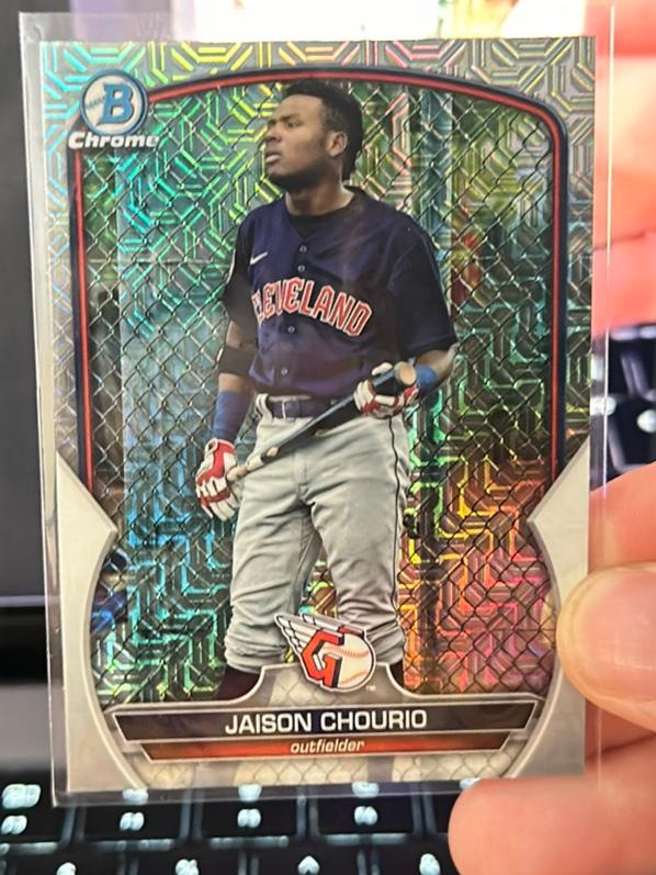 2023 Bowman Chrome Mega Jaison Chourio BOWMAN CHROME MEGA CARDS Base