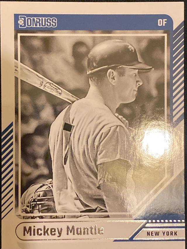 2024 Donruss Mickey Mantle ﻿Base #7