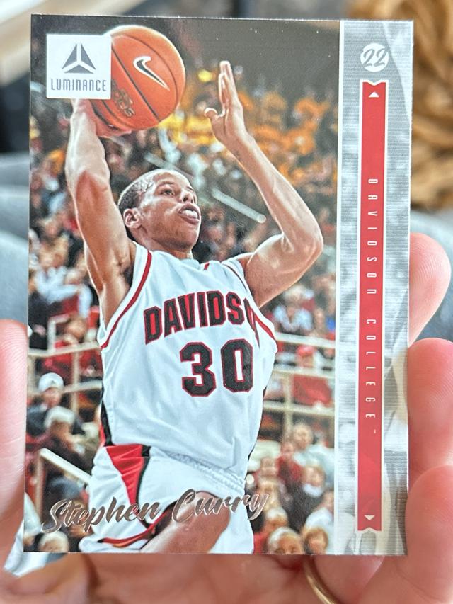 2022 Panini Chronicles Draft Picks Stephen Curry Luminance Set #21