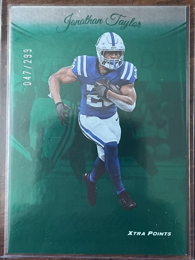 2024 Panini Prestige Football Jonathan Taylor Green Xtra Points /299 #126