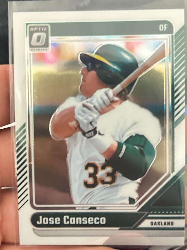 2024 Donruss Jose Canseco Base Optic Holo #90