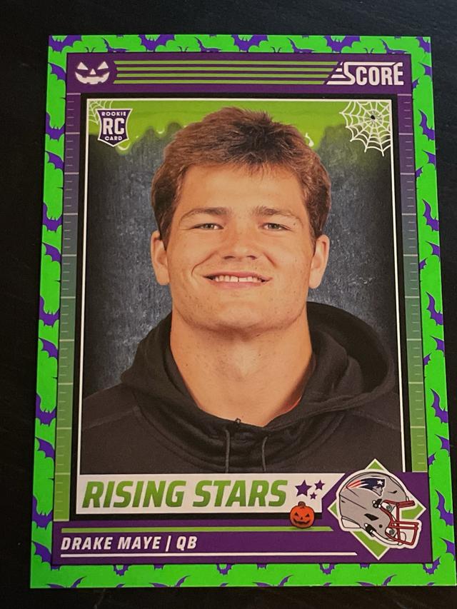 2024 Panini Score A Treat Drake Maye Rising Stars #17