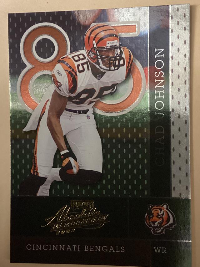 2002 Playoff Absolute Football Chad Johnson ﻿Base #15