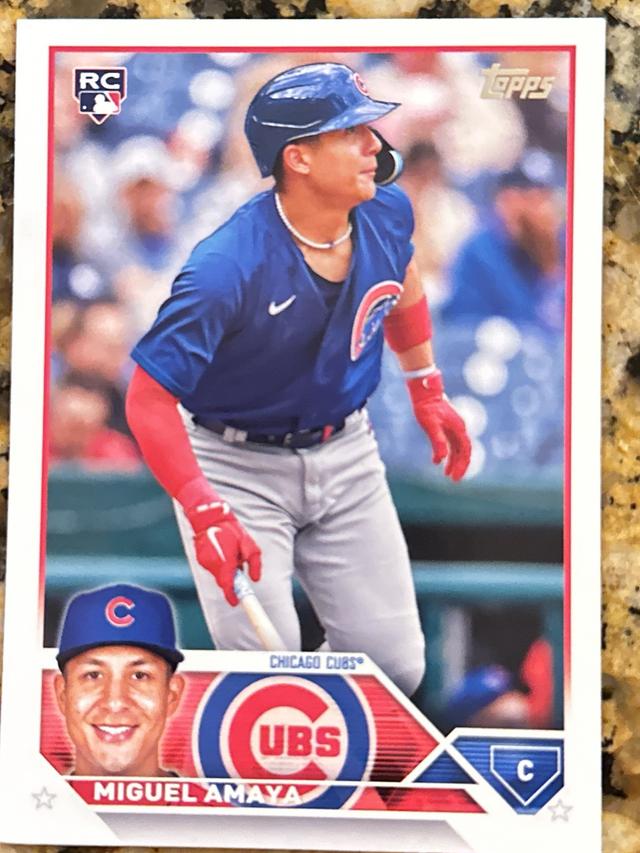 2023 Topps Update Series Miguel Amaya BASE SET #US60