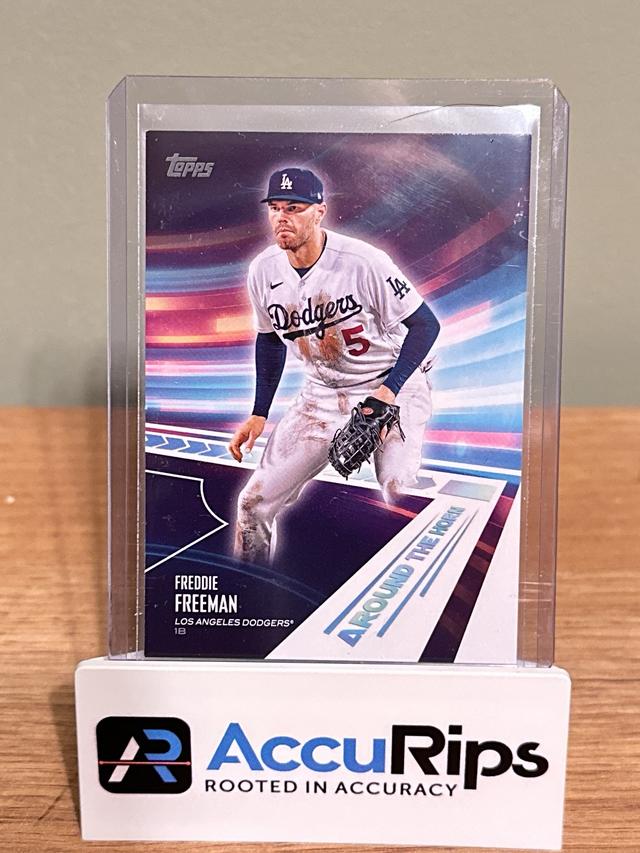 2024 Topps Series 2 Freddie Freeman AROUND THE HORN #ATH-12