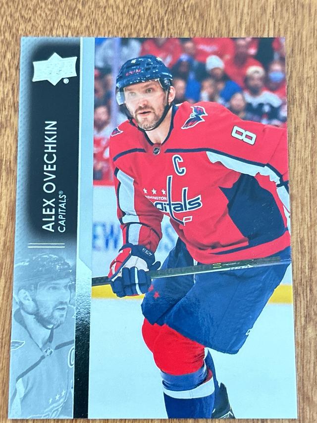 2021-22 Upper Deck Hockey Series 2 Alex Ovechkin Base Set #439