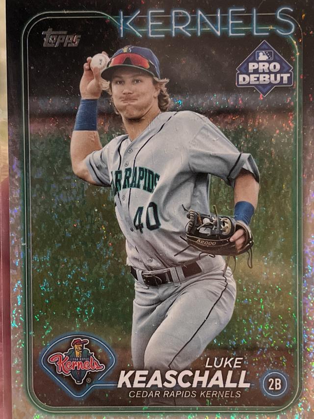 2024 Topps Pro Debut Luke Keaschall ﻿Base Set Sparkle Foil /175 #PD-125