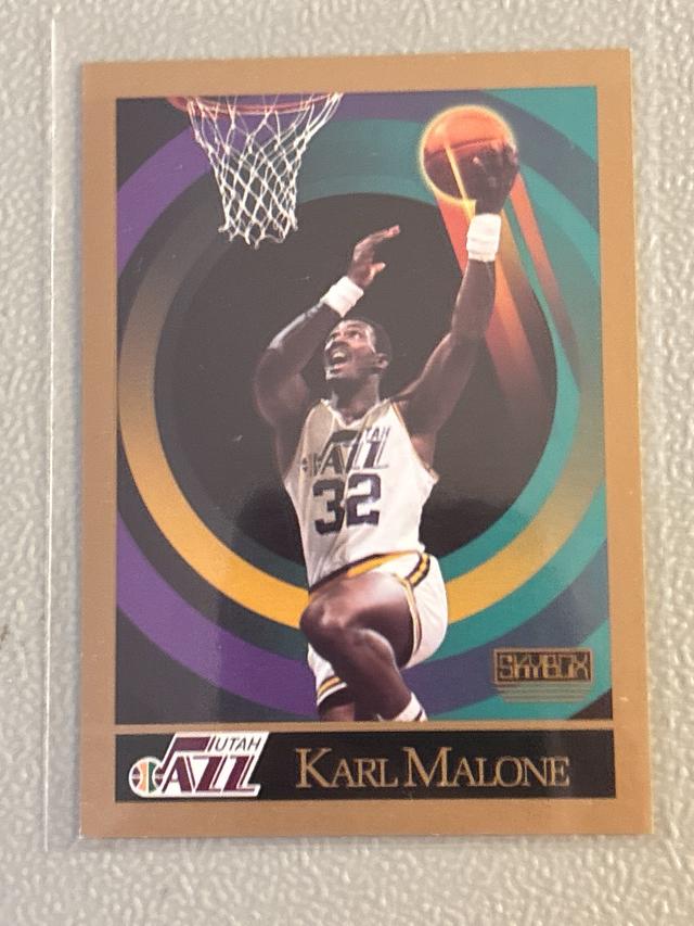 1990-91 SkyBox Basketball Karl Malone ﻿Series I #282