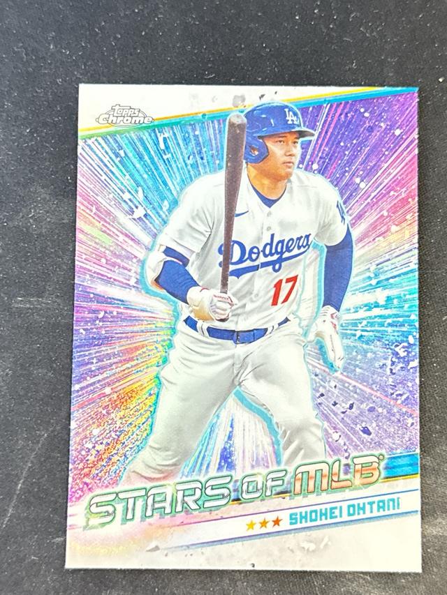 2024 Topps Series 2 Shohei Ohtani CHROME STARS OF MLB #CSMLB-55