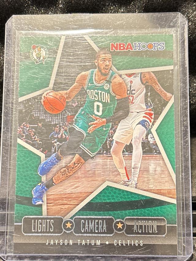 2019-20 Panini Hoops Premium Stock Jayson Tatum Base Set #6