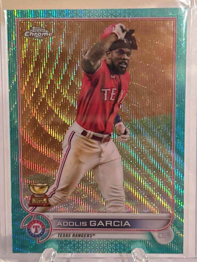 2022 Topps Chrome Adolis Garcia ﻿Base Set /199 #25