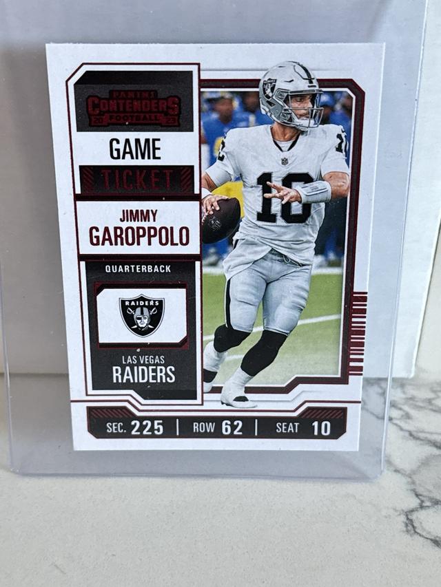 2023 Panini Contenders Jimmy Garoppolo Ticket Stub  #54