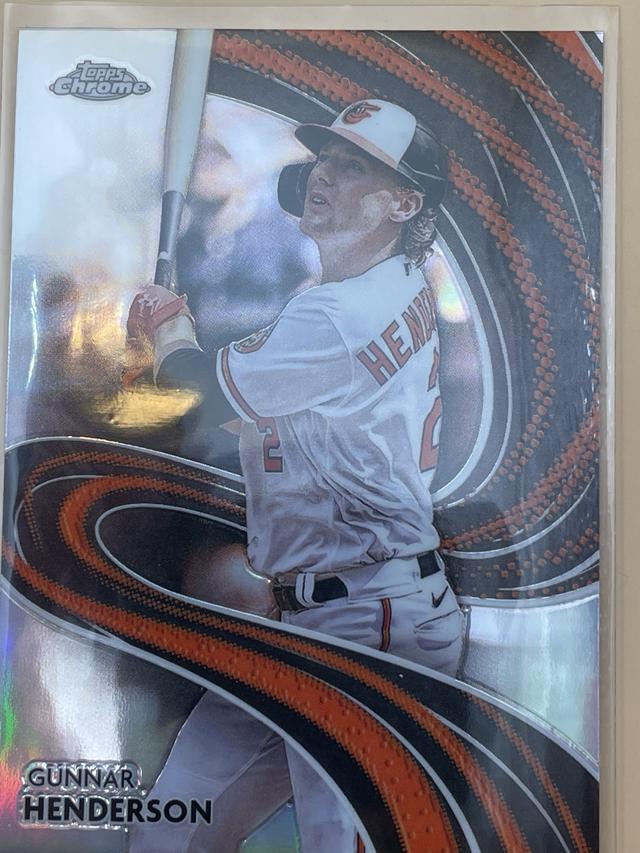 2024 Topps Chrome Gunnar Henderson Strokes Checklist #S-8