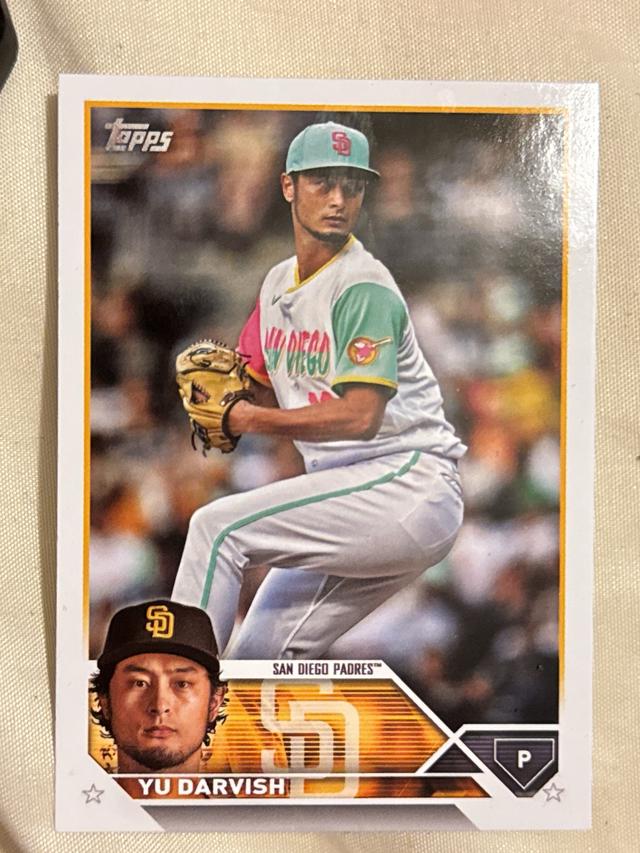 2023 Topps Series 1 Yu Darvish BASE COMPLETE SET #279