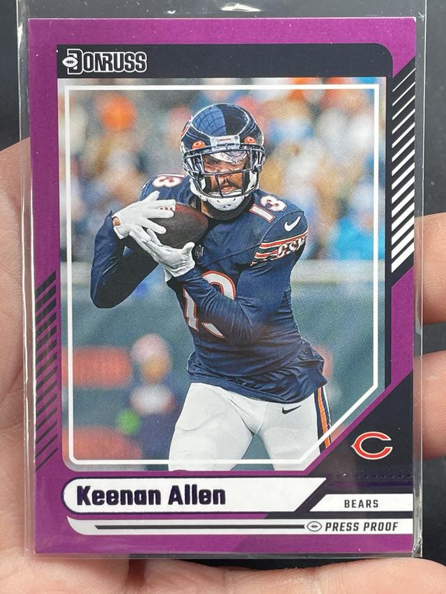 2024 Donruss Football Keenan Allen ﻿Base Set #71