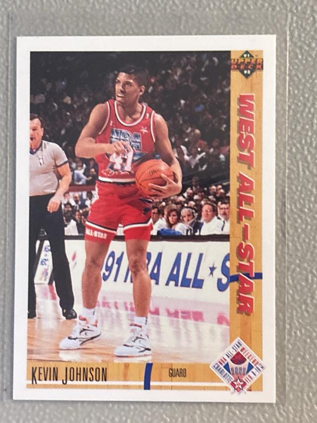 1991-92 Upper Deck Basketball Kevin Johnson AS ﻿Series 1 #59 