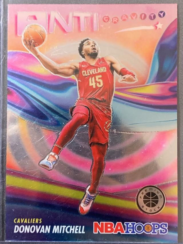 2023-24 Panini Hoops Premium Stock Donovan Mitchell Anti Gravity #10