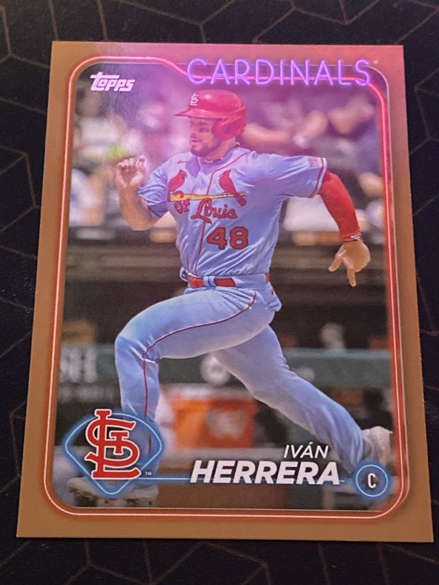 2024 Topps Series 2 Iván Herrera BASE SET Gold /2024 #681